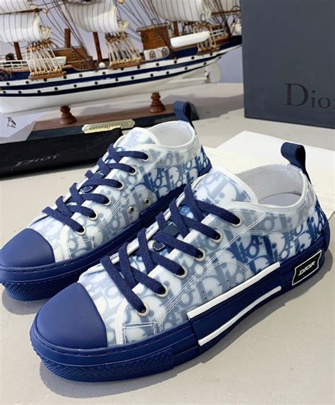 dior blue shoes men|christian Dior blue sneakers.